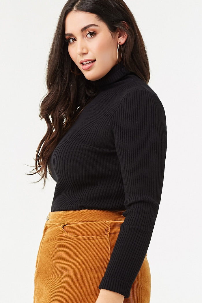 Sweater Con Cuello Alto Curvy | 00387163