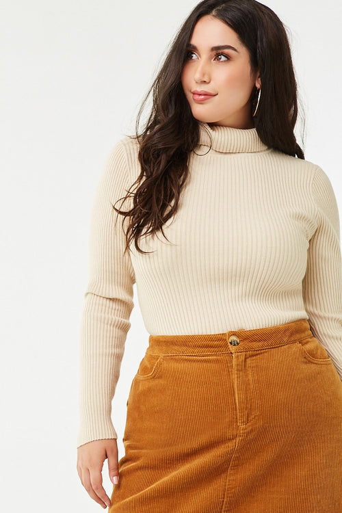 Sweater Con Cuello Alto Curvy | 00387163