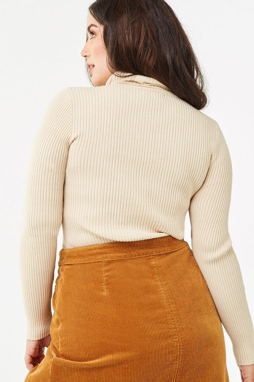 Sweater Con Cuello Alto Curvy | 00387163